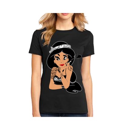 tattooed disney princess shirts